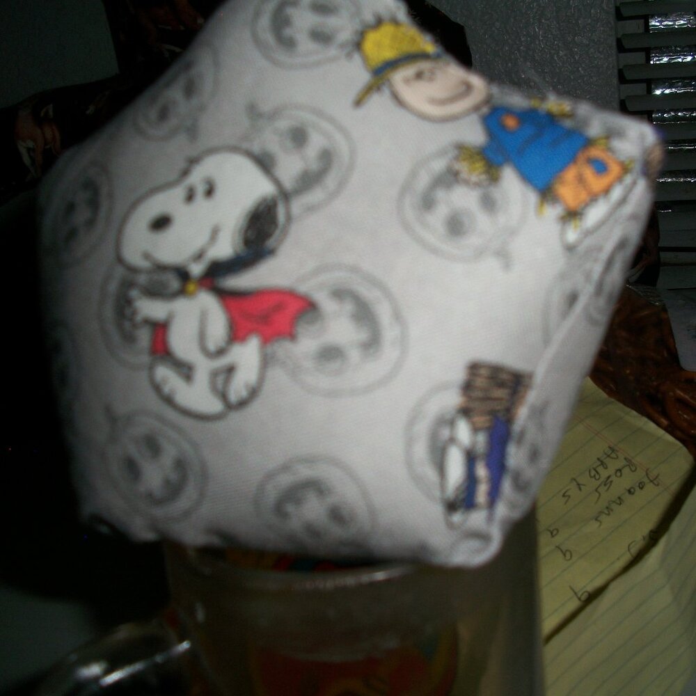4" Peanuts Halloween Car/Tote/Office Dice-Handmade